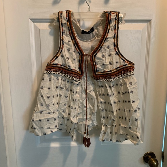 Zara cotton vest - Picture 1 of 2